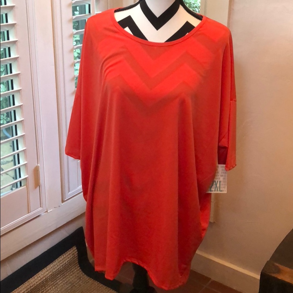 LuLaRoe Irma Size 2XL Halloween Orange 🎃